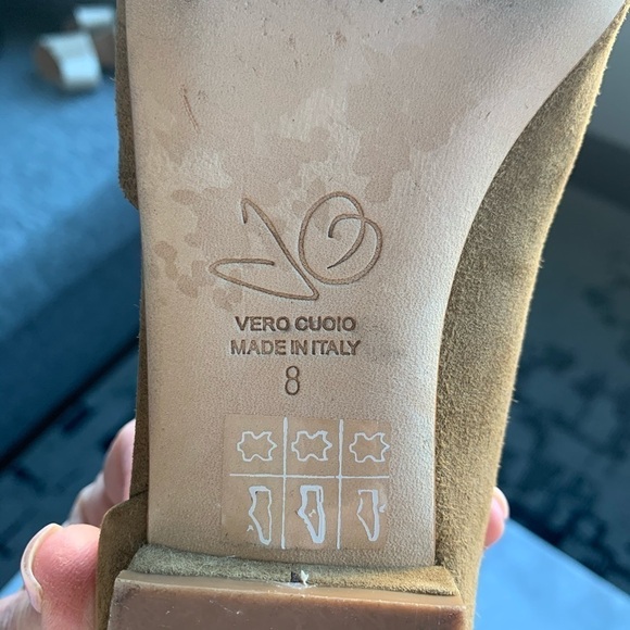 Brown Suede Flats by Sam Edelman - Picture 8 of 9